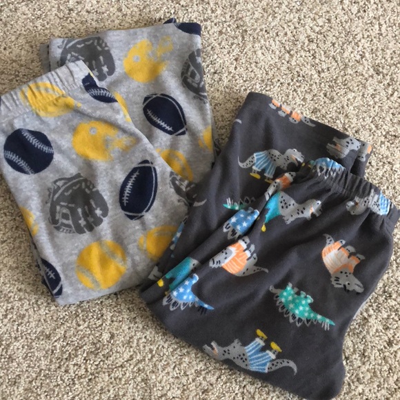 CARTERS FLEECE PAJAMA BOTTOMS 3T - Picture 5 of 5